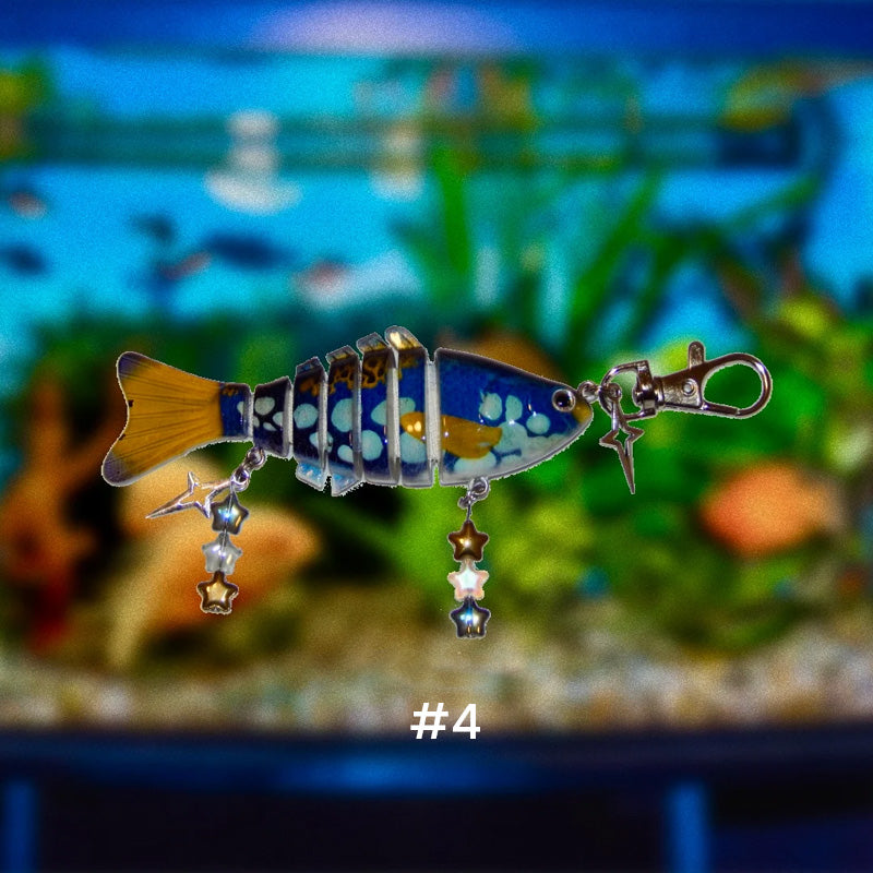 Fishing Bait Keychain