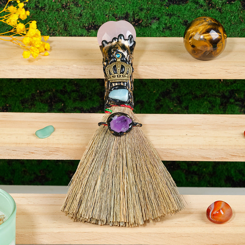 Handmade Magic Broom Ornaments