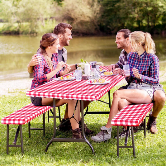 Outdoor dining table and chair sets