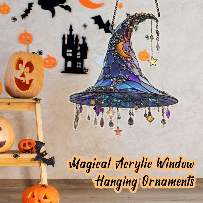 π§βοΈβ¨ Magical Acrylic Window Hanging Ornaments