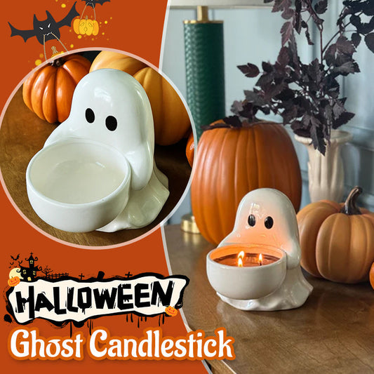 Halloween Ghost Candlestick