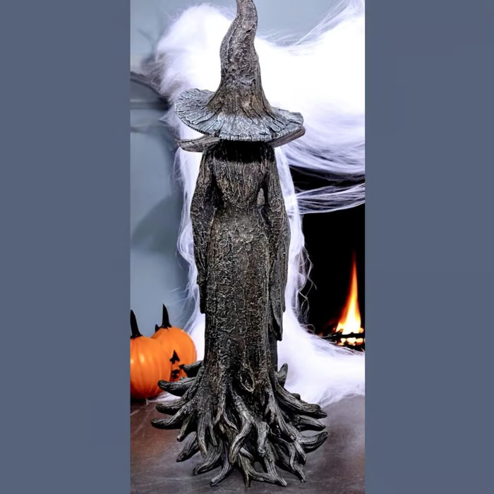 🔥LAST DAY 49% OFF - 🧙♀️💫Hand-Painted Enchanting Witch Statue: The Guardian of Your Home (✨Same as in the video)
