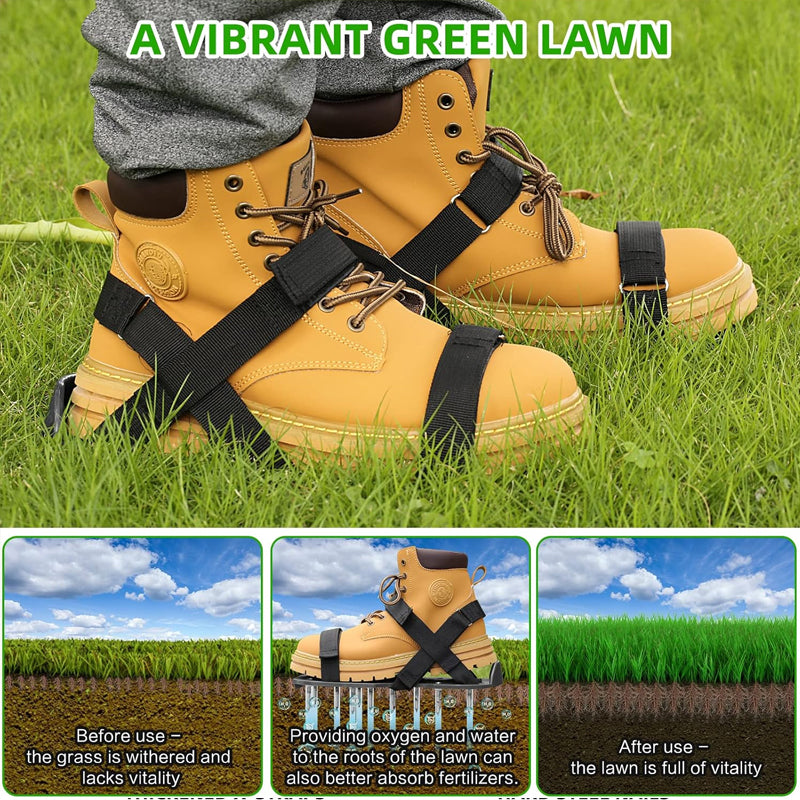 π± Lawn Aerator Shoes - To Loosen The Grass