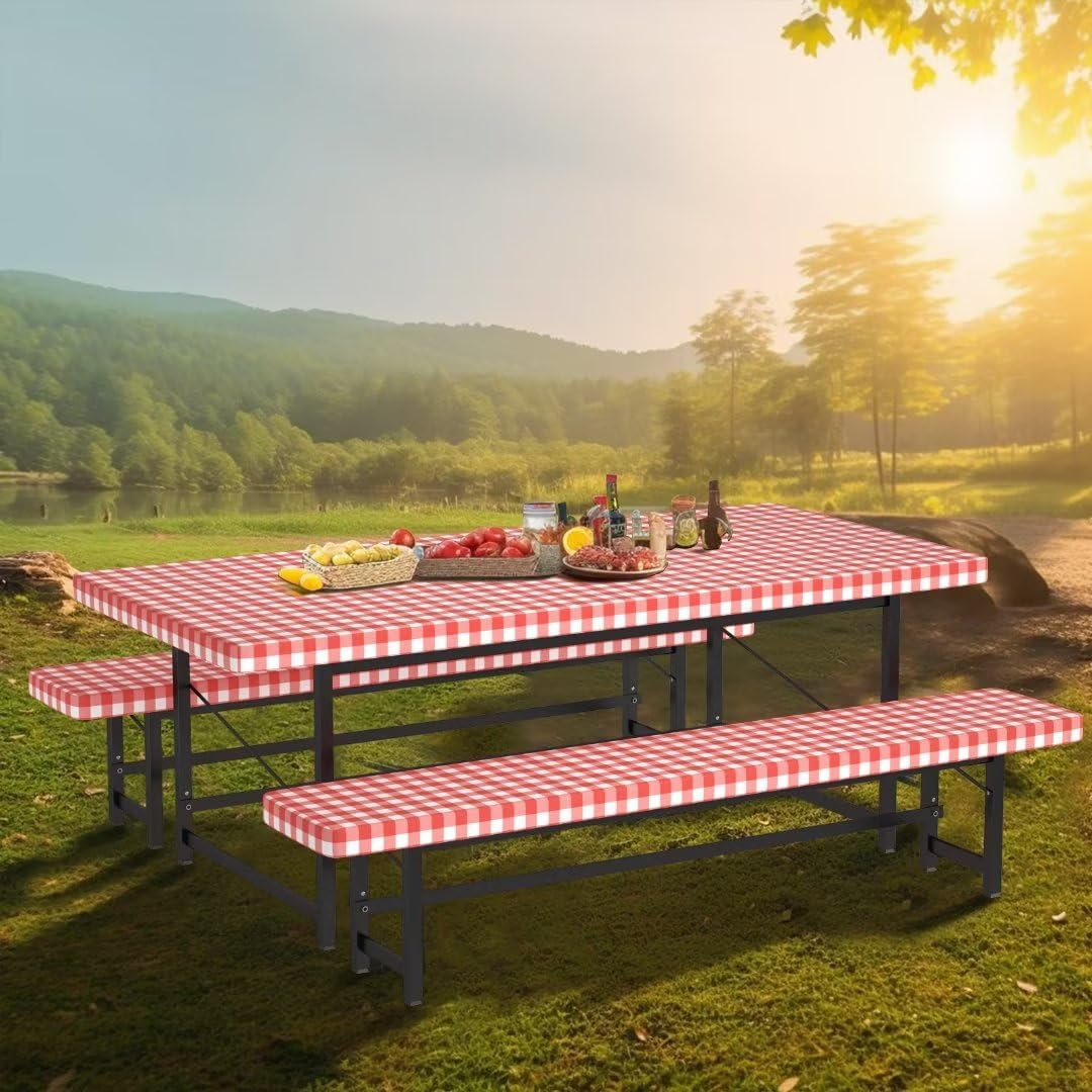 Outdoor dining table and chair sets