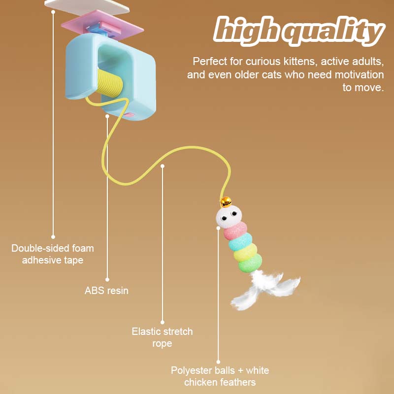 π― Electric Cat Toy β Smart Wall-Mounted Interactive Fun for Cats!