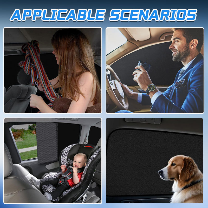 π Ultimate Suction Cup Car Sunshade Curtain β Stay Cool & Protected All Year Long! βοΈβοΈ