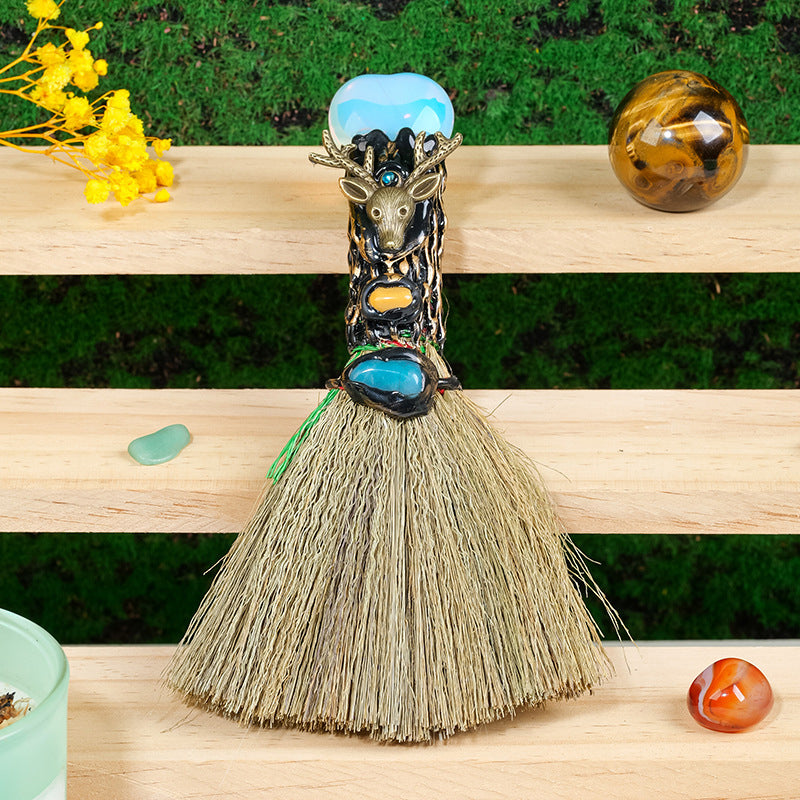 Handmade Magic Broom Ornaments