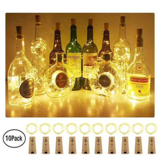 Star bottle lamp