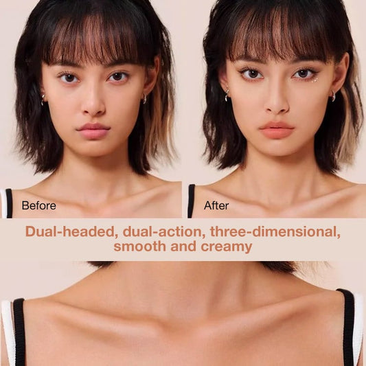 Double-ended contour stick